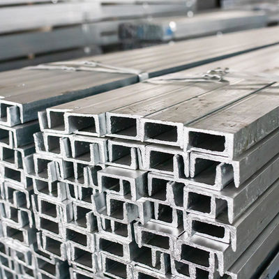 Lunghezza 1-12m U60 Thin 14a 16a Carbon U Type Type C Metal Channel Steel Bar per fabbricazione