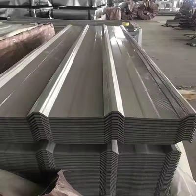 Piastra di tetto corrugata piena dura PPGI lamiere di tetto lamiere di acciaio galvanizzato in base alle esigenze del cliente