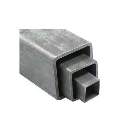 Tubo quadrato laminato a caldo AISI 1020 di grado automobilistico S355JR con superficie verniciata in ferro nero carbonio 20x20 mm di acciaio senza cuciture