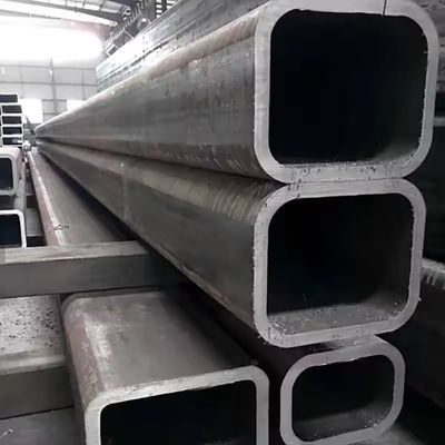 Tubo quadrato laminato a caldo AISI 1020 di grado automobilistico S355JR con superficie verniciata in ferro nero carbonio 20x20 mm di acciaio senza cuciture