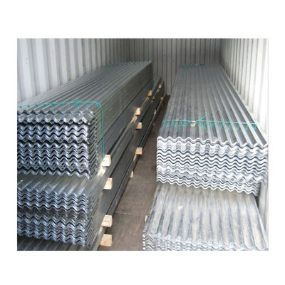 PPGI Acciaio ondulato di alluminio lamiera di copertura di zinco Colore lamiere di copertura di metallo 6m Galvanizzato a basso prezzo