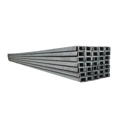 Barra di canalizzazione in acciaio al carbonio a forma di U con elevato contenuto di S235JR S355JR alla tecnica di laminatura a freddo a caldo