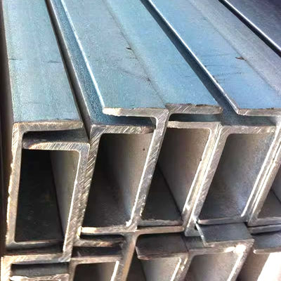 Barra di canalizzazione in acciaio al carbonio a forma di U con elevato contenuto di S235JR S355JR alla tecnica di laminatura a freddo a caldo