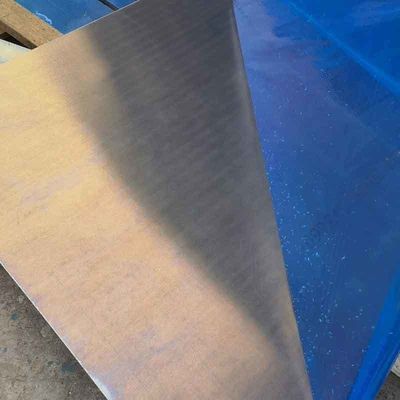 No.1 Finitura superficiale personalizzata Spessore 1,0 mm SS316 Nero Blu spazzolato Colorato Placca in acciaio inossidabile rivestita per la lavorazione dell'acciaio