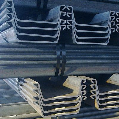 Impilazione competitiva di lamiere di acciaio di tipo U e Z per materiali da costruzione a 12 m di Cofferdam