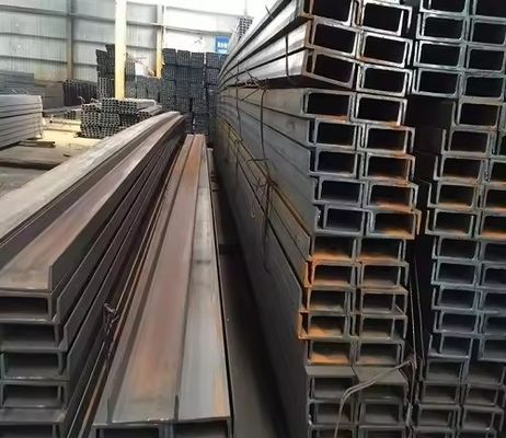 Sezioni di canale in acciaio di peso leggero laminate a caldo con lunghezza in base alle esigenze del cliente