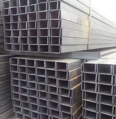 U-Channel Joist per la costruzione di edifici Lunghezza 1-12m Spessore 4,5-14,5mm Vendite di acciaio strutturale