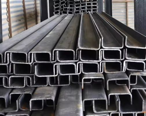 U-Channel Joist per la costruzione di edifici Lunghezza 1-12m Spessore 4,5-14,5mm Vendite di acciaio strutturale
