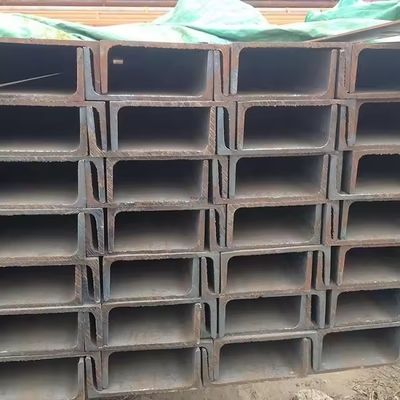 U-Channel Joist per la costruzione di edifici Lunghezza 1-12m Spessore 4,5-14,5mm Vendite di acciaio strutturale