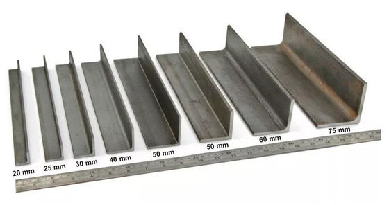 Taglio di soffitto in acciaio inossidabile non legato laminato a caldo 70x70x5 Immagine Acciaio galvanizzato angolo Ferro Standard AiSi ASTM bs DIN GB JIS EN