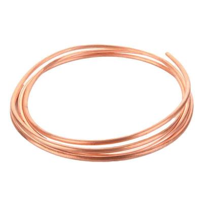 99.90% Cu ASTM B75 Rame Nickel Sch XS Tubo di acciaio a conduzione idraulica senza soluzione di continuità 3/8&quot; 1/2&quot; Tubo fluido senza soluzione di continuità Tubo di rame