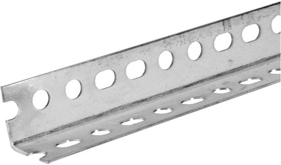 Bar di ferro all'angolo con fessura in acciaio rivestito in polvere galvanizzata per Q235/Q345/SS400/ST37-2/ST52/Q420/Q460/S235JR/S275JR/S355JR