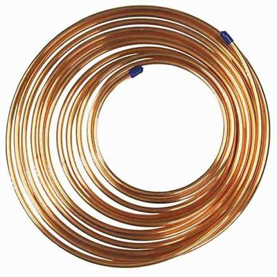 Tubo in acciaio non legato 3/8&quot; 1/2&quot; B75 rame nickel senza saldature per il trasporto di fluidi in materiale di rame