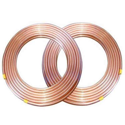 Tubo in acciaio non legato 3/8&quot; 1/2&quot; B75 rame nickel senza saldature per il trasporto di fluidi in materiale di rame