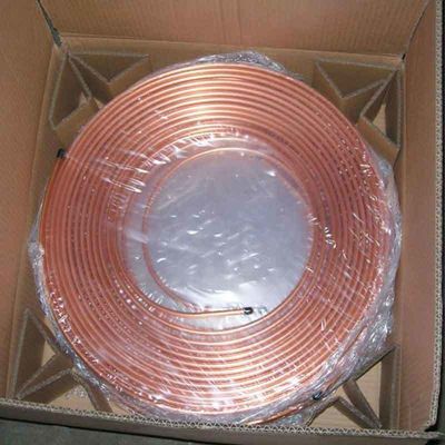 Tubo in acciaio non legato 3/8&quot; 1/2&quot; B75 rame nickel senza saldature per il trasporto di fluidi in materiale di rame
