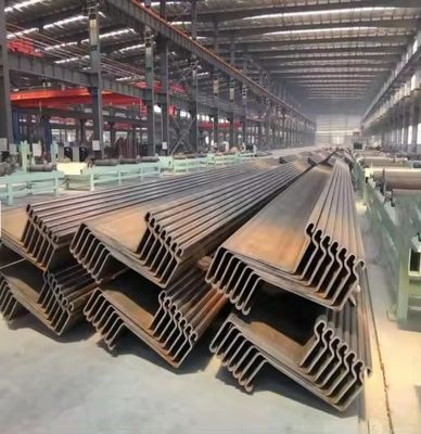 laminato a caldo laminato a freddo Z tipo lamiera di acciaio al carbonio pila di parete tipo 4 e fare parti metalliche per originali