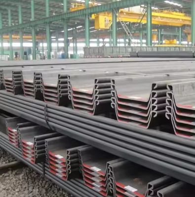 laminato a caldo laminato a freddo Z tipo lamiera di acciaio al carbonio pila di parete tipo 4 e fare parti metalliche per originali