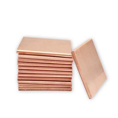 14% Allungamento Personalizzato 0,3 mm 3 mm 5 mm 20 mm Spessore 1000 * 2000 mm Pacchetto di piastre Cooper per la protezione dell'ambiente