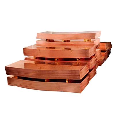 JIS ASTM DIN EN ISO Standard Copper Grade 99.99 Piastra di rame puro per la vostra attività produttiva