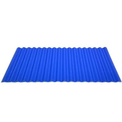 Durezza medio-dura Fogli di tetto ondulato su misura Dx51d Dx52D PPGI PPGL Materiale di copertura in metallo e acciaio a colori