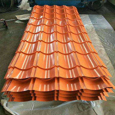 SGCC Dx51d Dx52D Dx53D Tavola ondulata rivestita a colori per ASTM/AISI/TDC51DZM/TDC52DTS350GD/TS550GD/DX51D Z Q195-q345