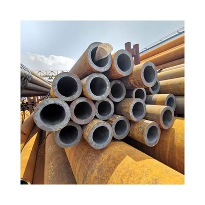 12M Lunghezza laminato a caldo ASTM 335 p5 56 pollici tubo cilindrico senza saldatura in acciaio al carbonio per applicazioni ad alta temperatura