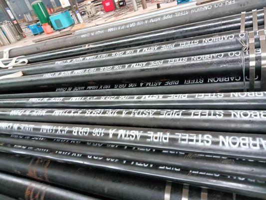 Tolleranza ± 1% Legatura Astm A53 A106 ms Tubo in acciaio nero senza saldatura è Legatura 31,1 mm Tubo senza saldatura e olio