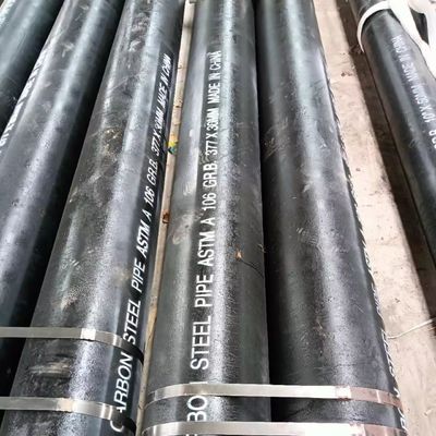 Tolleranza ± 1% Legatura Astm A53 A106 ms Tubo in acciaio nero senza saldatura è Legatura 31,1 mm Tubo senza saldatura e olio