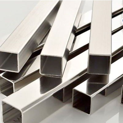 Tubi quadrati in acciaio inossidabile di dimensioni non legate s.s.304 40x40 mm 100x100 38 mm Tubi quadrati in acciaio inossidabile di dimensioni 130x130 Square Tubi in acciaio inossidabile con certificato API