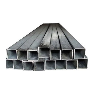 Tubo di fluido 2x2 tubi quadrati in acciaio inossidabile lucidato con disegno a rotolo freddo