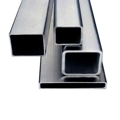 Tubo di fluido 2x2 tubi quadrati in acciaio inossidabile lucidato con disegno a rotolo freddo
