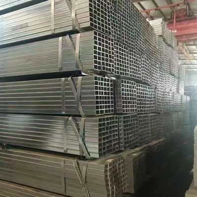 Tubi senza cuciture in carbonio per il servizio di lavorazione di foratura 304 316l 1x2 rettangolo capelli finitura tubo quadrato in acciaio inox