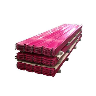 Tecnica Tavola da copertura GI laminata a freddo laminata a caldo 1000*1250 0,3 mm Tavola ondulata galvanizzata rivestita a colori per la costruzione