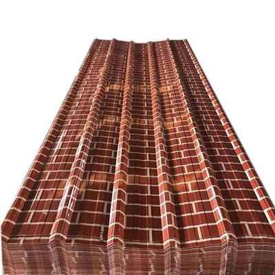 Piastra di metallo di zinco completamente duro RAL pannelli di tetto di zinco preverniciati rivestiti di ferro colorato corrugato Galvalume Acciaio di tetto di lamiera