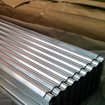 Carta corrugata di acciaio galvanizzato al carbonio per tetti di costruzione strutturale KS certificato Q235B Lunghezza 3601-3660 mm