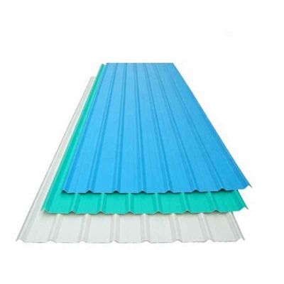 Sicuro e durevole AZ61-AZ90 rivestimento PPGI Preverniciato lamiera di acciaio ondulato galvanizzato per 901-1000mm larghezza di zinco tetto