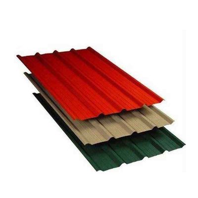 Sicuro e durevole AZ61-AZ90 rivestimento PPGI Preverniciato lamiera di acciaio ondulato galvanizzato per 901-1000mm larghezza di zinco tetto