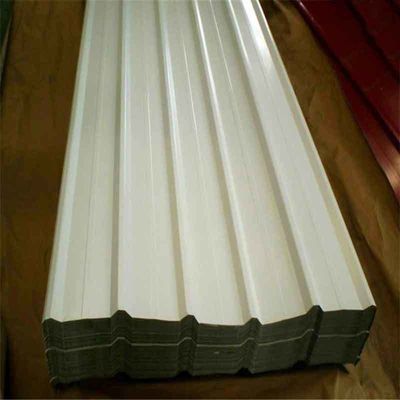 Sicuro e durevole AZ61-AZ90 rivestimento PPGI Preverniciato lamiera di acciaio ondulato galvanizzato per 901-1000mm larghezza di zinco tetto
