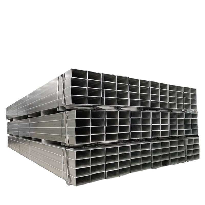 Tubi quadrati di acciaio galvanizzato di calibro 16 non oliati 2x2 4x4 2.5x2.5 per sistemi di supporto strutturale