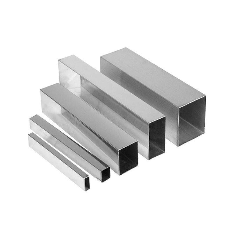 Tubo quadrato di acciaio inossidabile sigillato da 6 mm a 2 mm in 316L 316 310S 440 301 321 grado materiale con tecnica di laminatura a caldo a freddo
