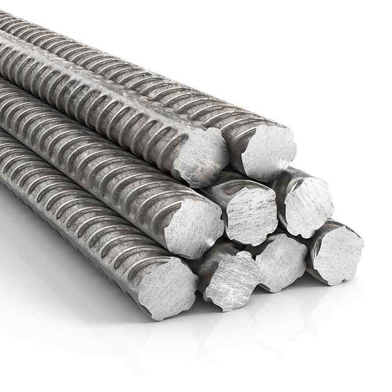HRB400 6mm 8mm 10mm 12mm 16mm 20mm Rebar in barretta di acciaio deformata con tolleranza ± 1% e decollaggio del servizio di lavorazione
