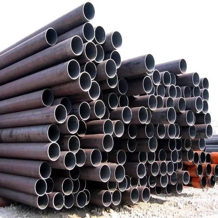 Tubo API Tubo in acciaio non oleato Tubo in acciaio rotondo in carbonio DIN17175 St37 Tubo quadrato in acciaio saldato di lunghezza 12 M