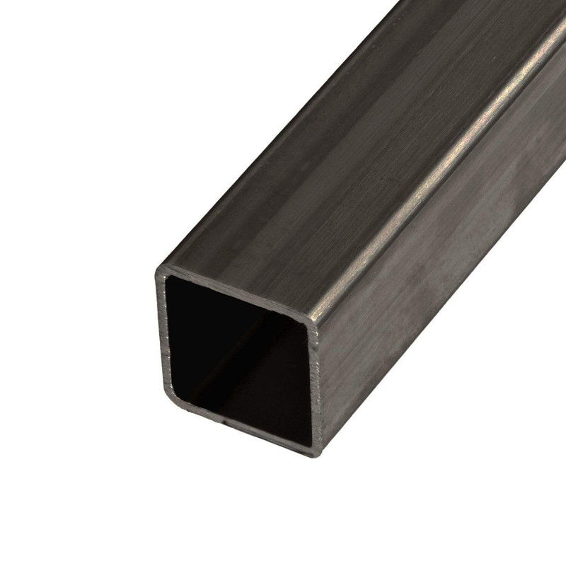 75x75 2 x 2 19x19 tubo quadrato di acciaio rosso ricoperto di caldo con in sospeso e fatturazione per peso teorico laminato a caldo
