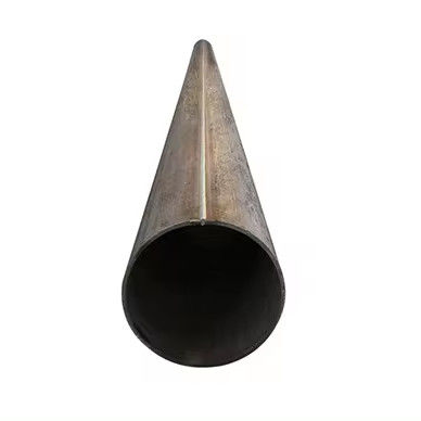 Tubo di acciaio saldato di 6 metri tubo rotondo di acciaio al carbonio tubo saldato Q235 Q275 Q345 ERW tubo di ferro oleato o non oleato leggermente oleato