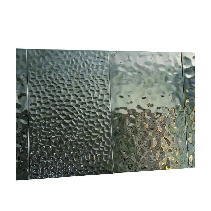 304 420 SUS316 Fogli ondulati di acciaio inossidabile martellati laminati a caldo laminati a freddo Tecnica n. 3 Finitura superficiale Genere di prodotto