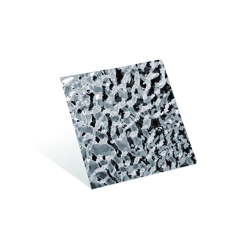 ASTM Standard laminato a caldo 1mm-5mm Piastra in acciaio inossidabile ondulato in acque