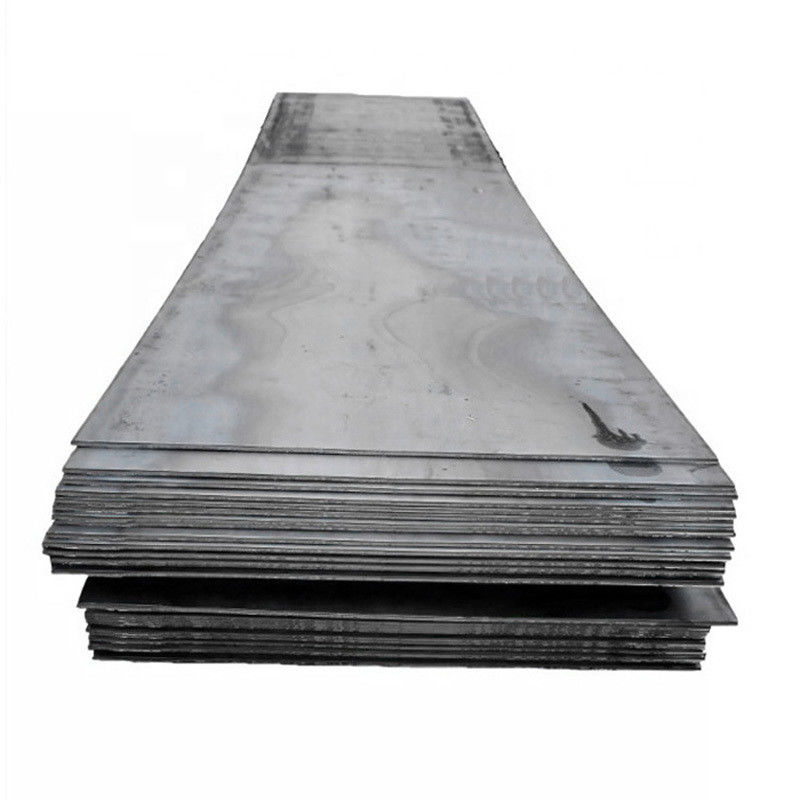 ASTM A131 A36 S235 S335 St52 Piastra di acciaio al carbonio rivestita per materiali da costruzione Struttura di costruzione Edificio rivestito