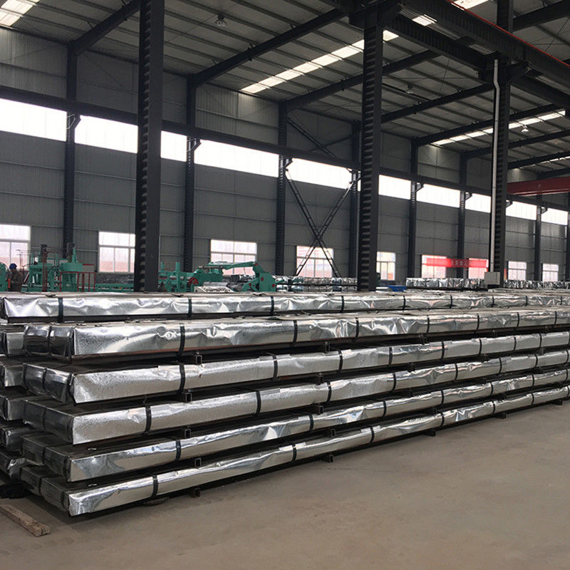 Zhongyu Zic 30-150g lamiera galvanizzata di acciaio ondulato di copertura di zinco piastra di copertura per edifici con servizio di foratura