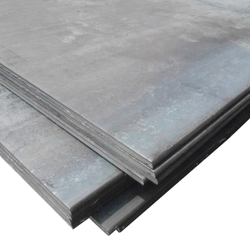 Piastra piatta ASTM Standard laminata a caldo A36 S235 S275 S355 1075 Piastre di acciaio al carbonio per caldaie per container per navi
