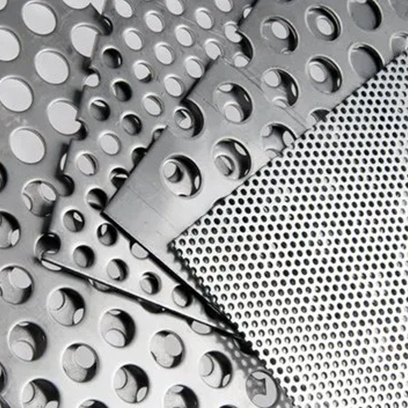 Lungozza personalizzata Decorativa perforata metallo perforato lamiere / piastre in acciaio inossidabile 304 316L piastra laminata